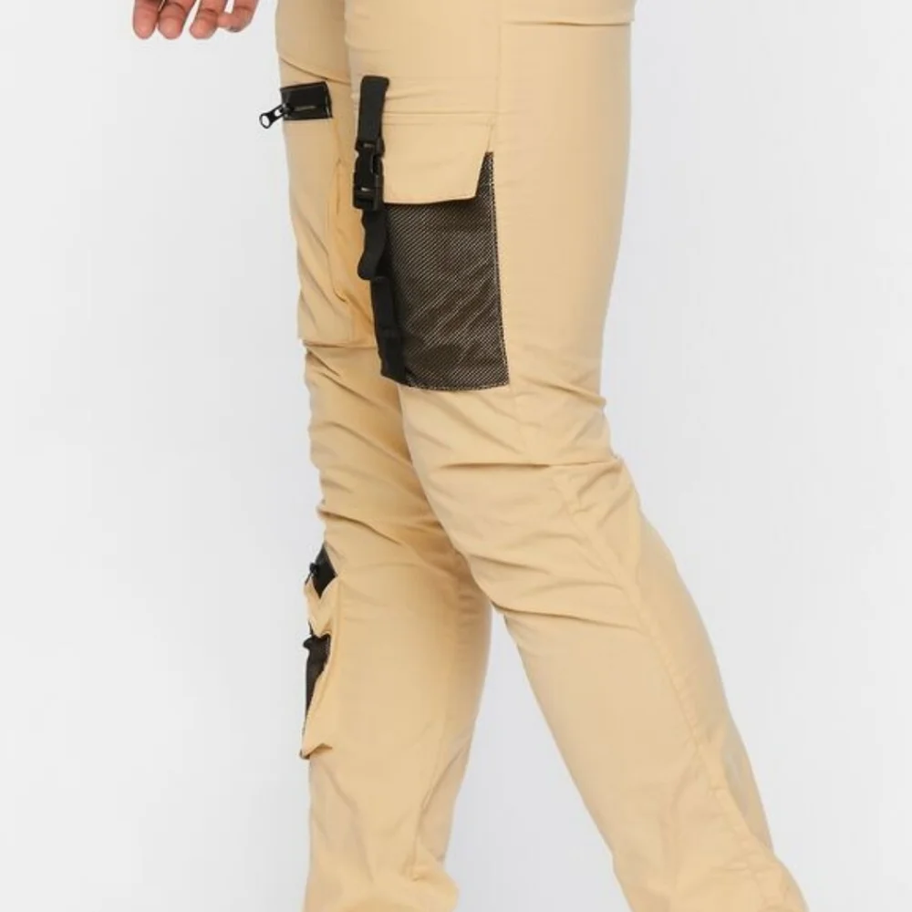 Amerucan Stitch Mens Woven Cargo  joggers - Picture 6 of 12